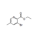 Ethyl 3-Bromo-5-methylpyridine-2-carboxylate