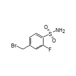 4-(Bromomethyl)-2-fluorobenzenesulfonamide