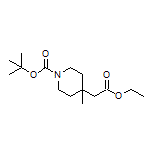 Ethyl 1-Boc-4-methylpiperidine-4-acetate