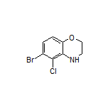 6-Bromo-5-chloro-3,4-dihydro-2H-benzo[b][1,4]oxazine