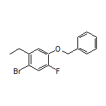 1-(Benzyloxy)-4-bromo-5-ethyl-2-fluorobenzene