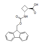 (1R,2R)-2-(Fmoc-amino)cyclobutanecarboxylic Acid