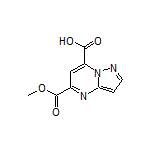 5-(Methoxycarbonyl)pyrazolo[1,5-a]pyrimidine-7-carboxylic Acid