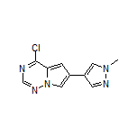 4-Chloro-6-(1-methyl-1H-pyrazol-4-yl)pyrrolo[2,1-f][1,2,4]triazine