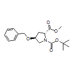 Methyl (2R,4S)-1-Boc-4-(benzyloxy)pyrrolidine-2-carboxylate