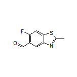 6-Fluoro-2-methylbenzothiazole-5-carbaldehyde