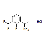 (R)-1-[3-(Difluoromethyl)-2-fluorophenyl]ethanamine Hydrochloride