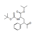 Isopropyl 2-(Boc-amino)-5-oxo-4-phenylhexanoate