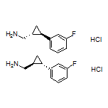 [trans-2-(3-Fluorophenyl)cyclopropyl]methanamine Hydrochloride