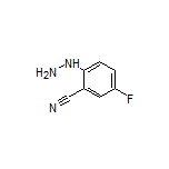 5-Fluoro-2-hydrazinobenzonitrile