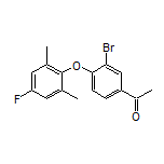 3’-Bromo-4’-(4-fluoro-2,6-dimethylphenoxy)acetophenone