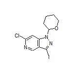 6-Chloro-3-iodo-1-(tetrahydro-2H-pyran-2-yl)-1H-pyrazolo[4,3-c]pyridine