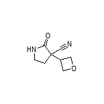 3-(Oxetan-3-yl)-2-oxopyrrolidine-3-carbonitrile