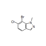 7-Bromo-6-chloro-1-methylindazole