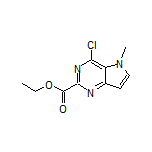 Ethyl 4-Chloro-5-methyl-5H-pyrrolo[3,2-d]pyrimidine-2-carboxylate