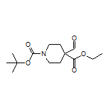 Ethyl 1-Boc-4-formylpiperidine-4-carboxylate