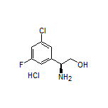 (S)-3-Chloro-5-fluoro-alpha-(hydroxymethyl)benzylamine Hydrochloride