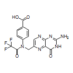 4-[N-[(2-Amino-4-oxo-3,4-dihydropteridin-6-yl)methyl]-2,2,2-trifluoroacetamido]benzoic Acid