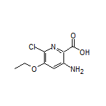 3-Amino-6-chloro-5-ethoxypicolinic Acid