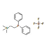 2-(Diphenylphosphino)-N,N,N-trimethylethanaminium Tetrafluoroborate