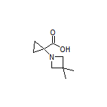 1-(3,3-Dimethyl-1-azetidinyl)cyclopropanecarboxylic Acid