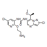 (S)-1-[2-(2-Aminoethoxy)-5-chloropyridin-3-yl]-3-[2-chloro-7-(1-methoxyethyl)pyrazolo[1,5-a]pyrimidin-6-yl]urea