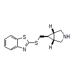 2-[[(1R,5S,6r)-rel-3-Azabicyclo[3.1.0]hexan-6-ylmethyl]thio]benzo[d]thiazole