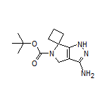 5’-Boc-3’-amino-4’,5’-dihydro-1’H-spiro[cyclobutane-1,6’-pyrrolo[3,4-c]pyrazole]