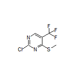 2-Chloro-4-(methylthio)-5-(trifluoromethyl)pyrimidine