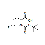 1-Boc-5-fluoropiperidine-2-carboxylic Acid