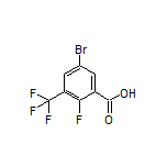 5-Bromo-2-fluoro-3-(trifluoromethyl)benzoic Acid