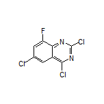 2,4,6-Trichloro-8-fluoroquinazoline