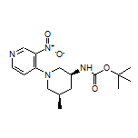 (3S,5R)-3-(Boc-amino)-5-methyl-1-(3-nitro-4-pyridyl)piperidine