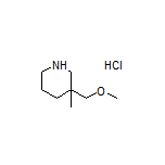 3-(Methoxymethyl)-3-methylpiperidine Hydrochloride