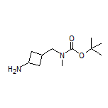 3-[[Boc(methyl)amino]methyl]cyclobutanamine