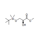 Methyl (S)-3-[(tert-Butyldimethylsilyl)oxy]-2-hydroxypropanoate