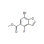 Methyl 7-Bromo-4-fluorobenzofuran-5-carboxylate