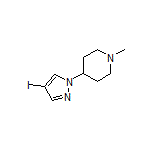 4-(4-Iodo-1-pyrazolyl)-1-methylpiperidine