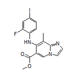 Methyl 7-[(2-Fluoro-4-iodophenyl)amino]-8-methylimidazo[1,2-a]pyridine-6-carboxylate