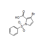 3-Bromo-1-(phenylsulfonyl)-1H-pyrrole-2-carboxylic Acid