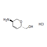 [(2S,5R)-5-Amino-5,6-dihydro-2H-pyran-2-yl]methanol Hydrochloride