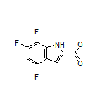 Methyl 4,6,7-Trifluoro-1H-indole-2-carboxylate