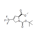 Methyl (S)-1-Boc-4-(trifluoromethyl)-2,5-dihydropyrrole-2-carboxylate