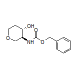 (3S,4S)-3-(Cbz-amino)tetrahydro-2H-pyran-4-ol