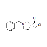 1-benzyl-3-(chloromethyl)pyrrolidine-3-carbaldehyde