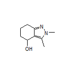 2,3-Dimethyl-4,5,6,7-tetrahydro-2H-indazol-4-ol