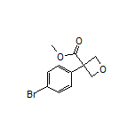 Methyl 3-(4-Bromophenyl)oxetane-3-carboxylate