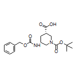 (3S,5R)-5-(Cbz-amino)-1-Boc-piperidine-3-carboxylic Acid