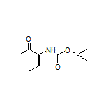 (S)-3-(Boc-amino)-2-pentanone