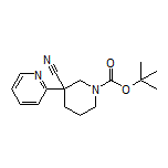 1-Boc-3-cyano-3-(2-pyridyl)piperidine